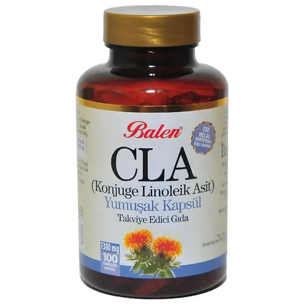 Balen CLA Konjuge Linoleik Asit 1380 mg 100 Kapsül