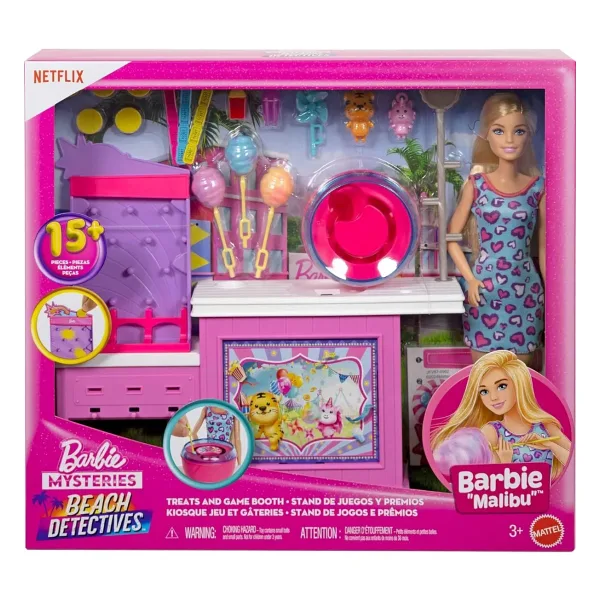 Barbie Mysteries Beach Detectives Ödüller ve Oyun Kabini JFV67
