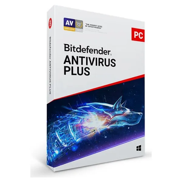 Bitdefender Antivirus Plus Kutu 1 Yıl - 3 Kullanıcı