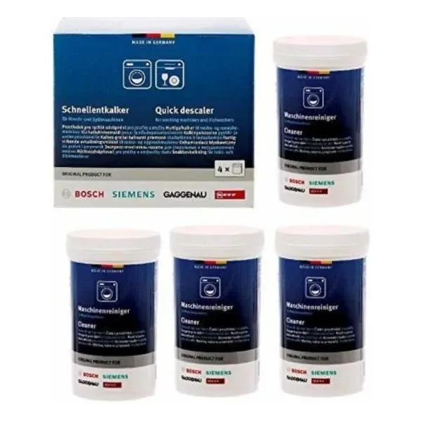Bosch Çamaşır ve Bulaşık Makineleri için Kireç Çözücü 4x250 gr
