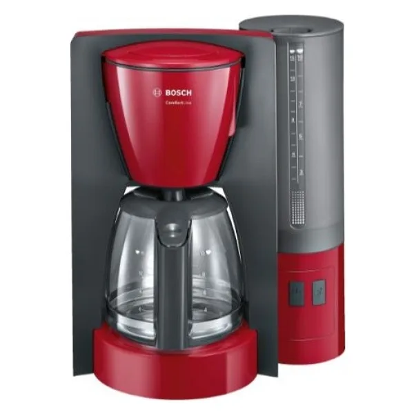 Bosch Filtre Kahve Makinesi Comfortline Kırmızı 15 Fincan Kapasite İle Otomatik Kapanma Özelliği
