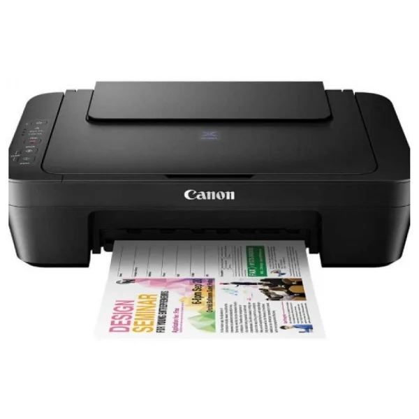 Canon Pixma E414 Tarayıcı + Fotokopi Renkli Çok Fonksiyonlu Mürekkep Püskürtmeli Yazıcı - Orjinal Mürekkepli