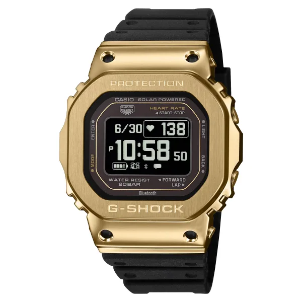 Casio G-Shock G-Squad DW-H5600-9DR Siyah-Altın Akıllı Saat