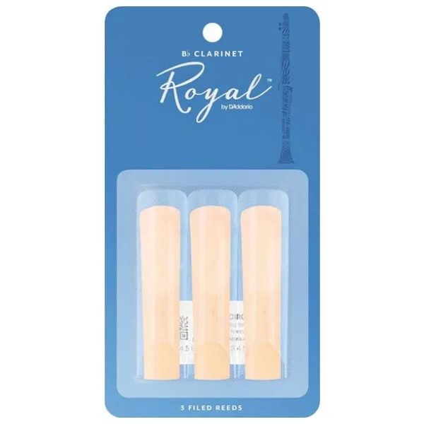 D 'Addario Woodwinds Royal RCB0325 Sib Klarnet Kamışı (3 lü) No:2.5