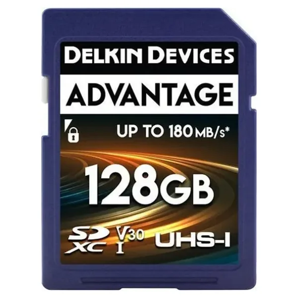 Delkin Devices Advantage 128 GB SDXC Hafıza Kartı