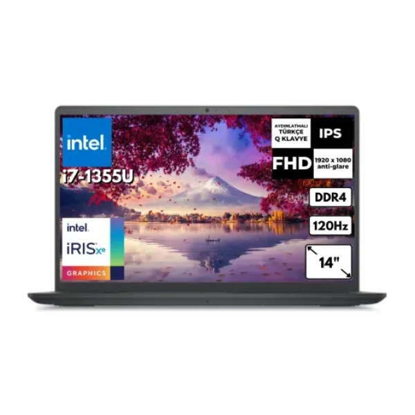 Dell Vostro 3530 N1601PVNB3530 i7-1355U 16 GB 2 TB SSD Iris Xe Graphics 15.6" Free Dos Full HD Notebook
