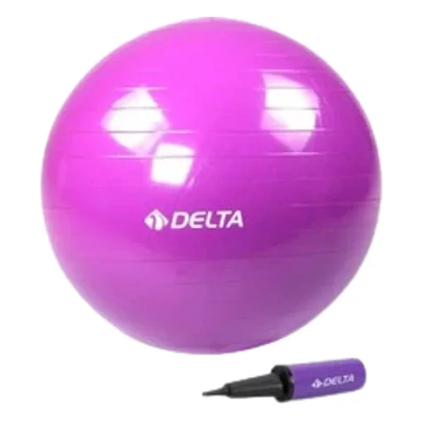 DELTA 55 cm PİLATES TOPU MOR