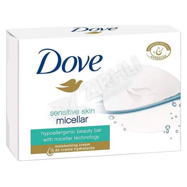 Dove Sensitive Skin Micellar Cream Bar 90 gr 3 Adet Nemlendirici Sabun