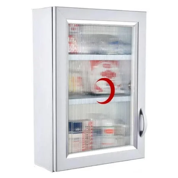 Ecza Dolabı İçi Dolu İlk Yardım İçerikli PVC 50x35x16 CM 159