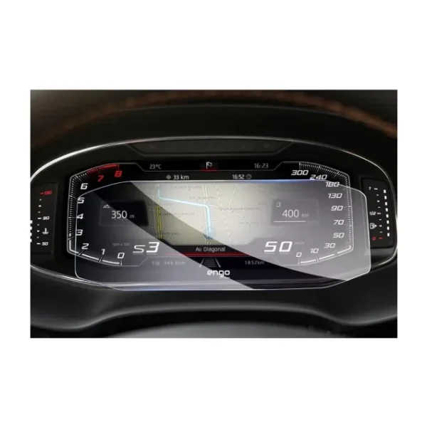 Engo Seat Ateca 10.25 Inç Ekran Koruyucu Dijital Gösterge Şeffaf