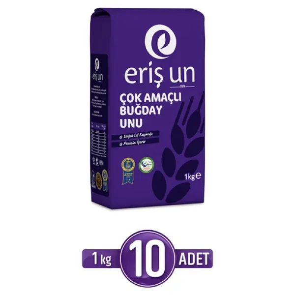 Eriş 1 kg 10'lu Buğday Unu