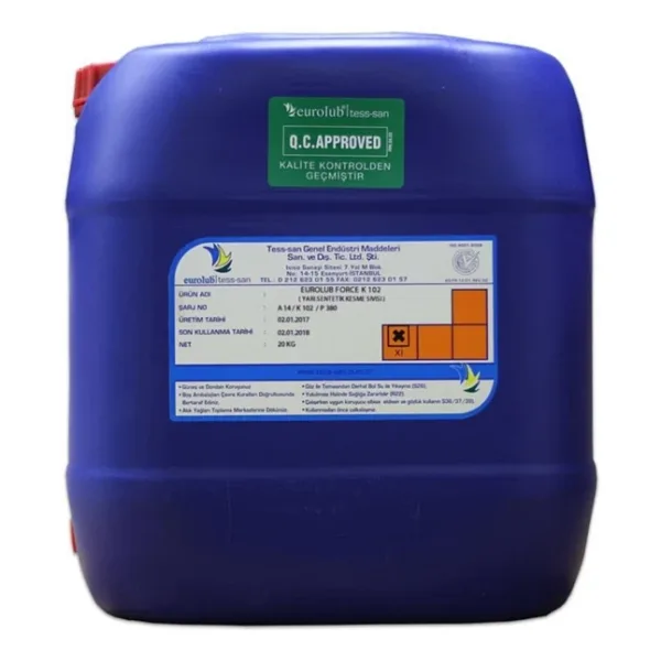 Eurolub K-102 20 kg Yarı Sentetik Boryağ
