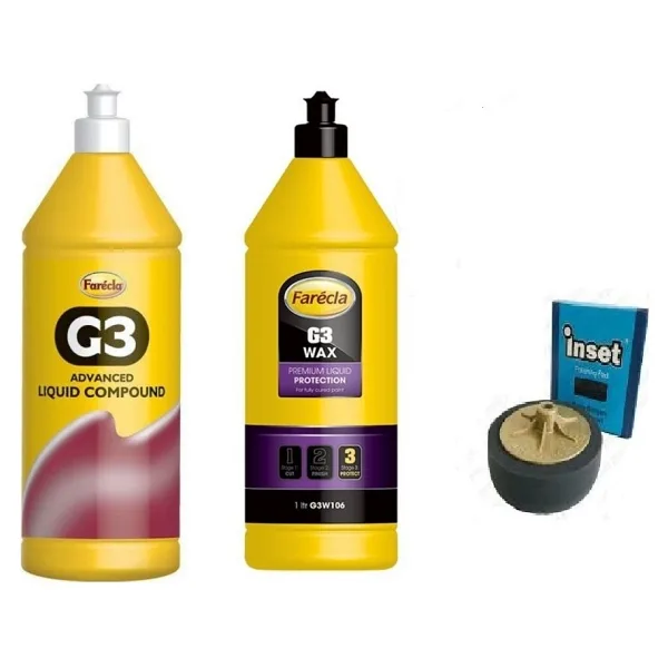 Farecla Hediyeli G3 Pasta 1 Litre + G3 Wax Cila 1 Litre