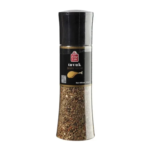 Fine Life Tavuk Baharatı 125 gr Mangal Barbekü Pizza Makarna Et Tavuk Balık Sos Baharat Karışım - 1 Adet