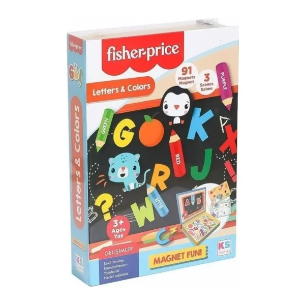 Fisher Price Baby Puzzle - Harfler Ve Renkler