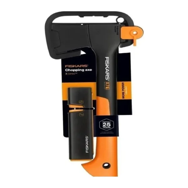 Fiskars X7 XS Parçalama Baltası + Bileme Seti