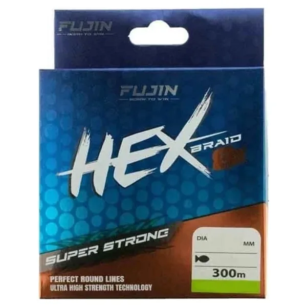 Fujin Hex Braid 8X 300 m 0.08 mm 5.3 kg Multicolor İp Misina