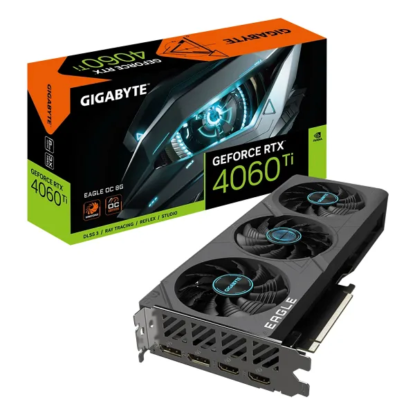 GIGABYTE GEFORCE RTX 4060 Tİ EAGLE OC 8GB GDDR6 DLSS 3 128 BİT EKRAN KARTI