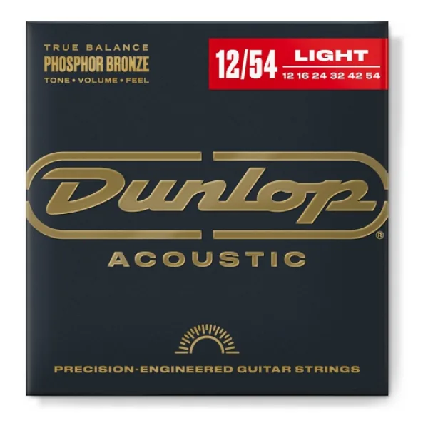 Jim Dunlop Dap1254 Phosphor Bronze Akustik Gitar Teli (12-54)