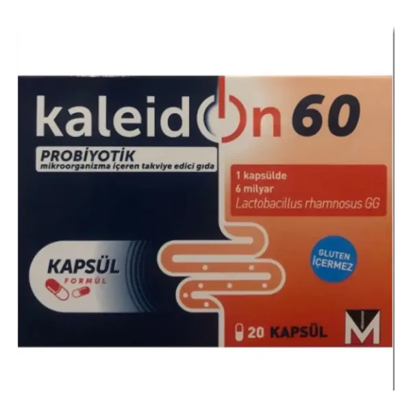 Kaleidon 60 mg 20 Kapsül