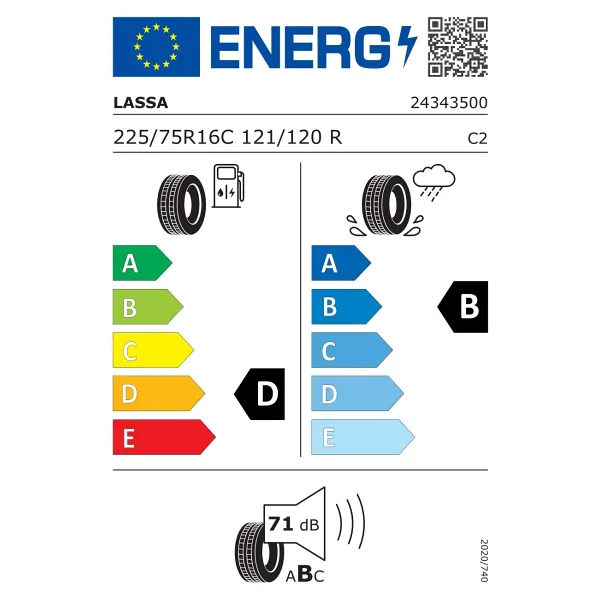Lassa Transway 2 225/75 R16C 121/120R Yaz Lastiği