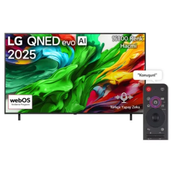 LG 86QNED86A6A 4K Ultra HD 86" 218 Ekran Uydu Alıcılı webOS Smart QNED Evo Mini LED TV
