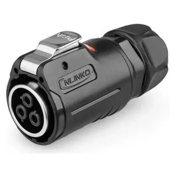 LP-24-J03PE-01-001 3-Pin Su Geçirmez Konnektör - Dişi