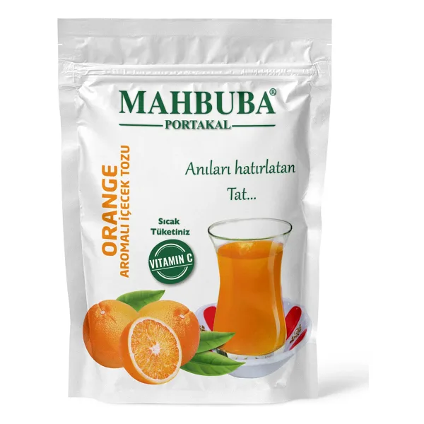 Mahbuba Portakal Aromalı Oralet Çayı İçecek Tozu 250gr