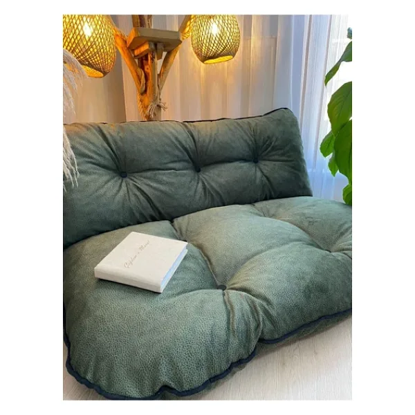 MÇ HOME Palet Minderi Yer Minderi 2 'li Takım Puf Minder