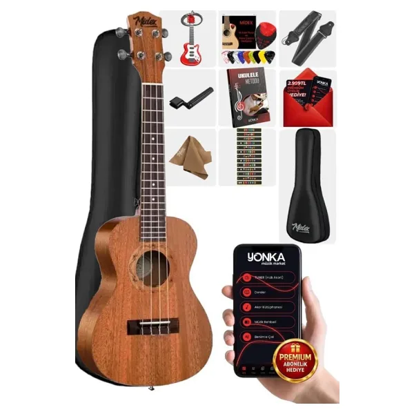 Midex CT-24MT Set Concert Ukulele