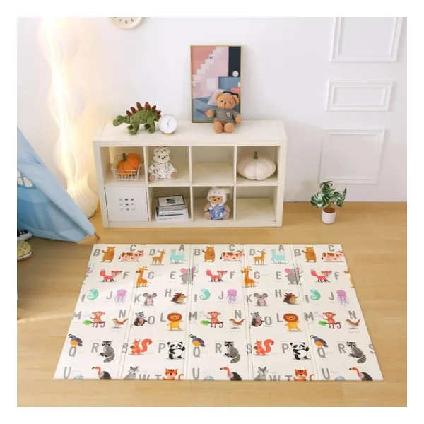 Mooiebaby's Animal Alphabet Katlanabilir Oyun Matı Oyun Halısı 150 x 180 x 1 cm - 0,60 x 19 x 29 cm