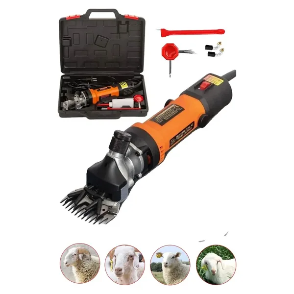 Moonshop Pro Alman Seri Metal Şanzuman Devir Ayarlı Profesyonel Koyun Kırpma Makinesi....