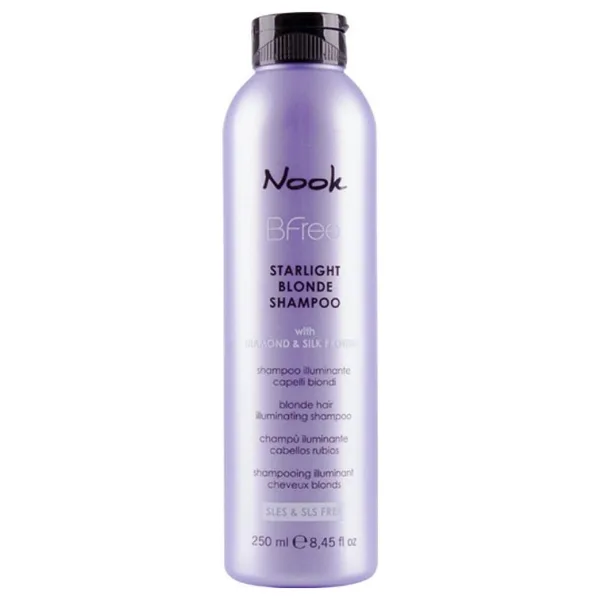 Nook Bfree Starlight Blonde Sarı Saçlar için Aydınlatıcı Şampuan 250 ml