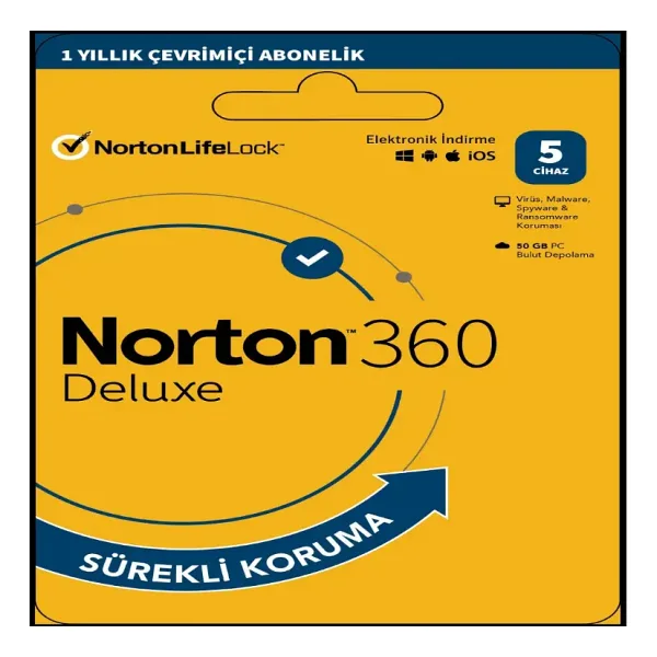 Norton 360 Deluxe 5 Cihaz