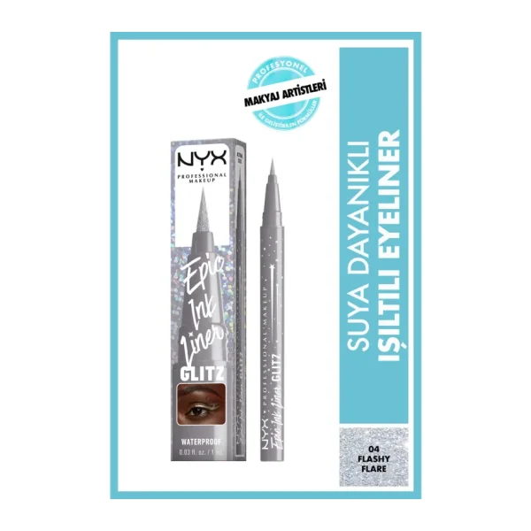 NYX Professional Makeup Epic Ink Liner Glitz 04 Flashy Flare Eyeliner
