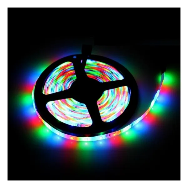 Ookay 5050 Şerit LED 12V 1200 Lümen 60 LED Rgb 3 Çipli Iç Mekan Şerit LED 5 Metre Şerit LED OOKAY-5050