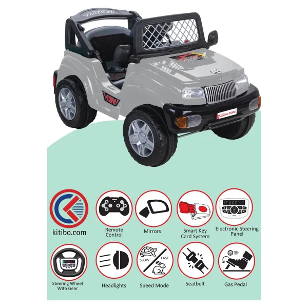 Pilsan Panther 05-118 12 V Uzaktan Kumandalı Akülü Araba