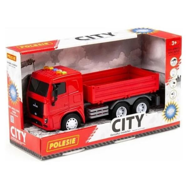 Polesie Isikli Sesli Surtmeli Kamyon 25 Cm - Pol-96319