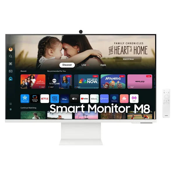 Samsung M8 LS32DM801UUXUF 32" 4 ms 4K Pivot 60 Hz Monitör