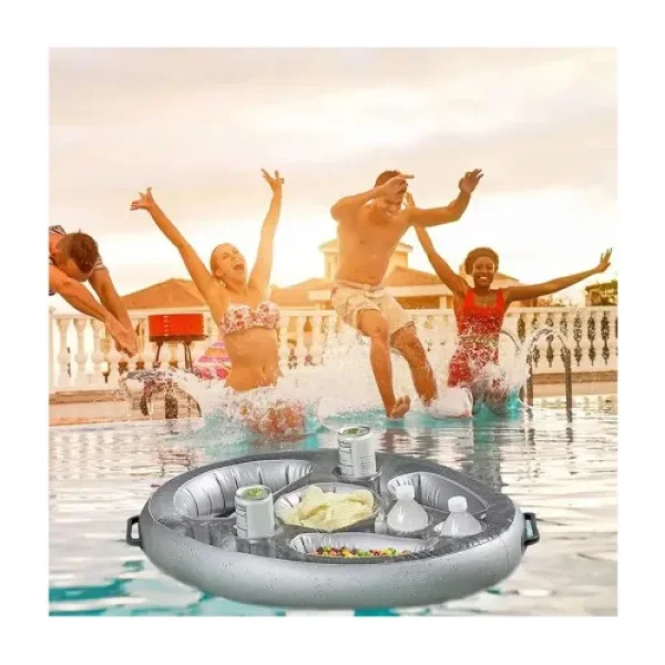 Schulzz Son Trend Şişme Deniz Havuz Bardak Tutucu Float Bar - Yetişkin