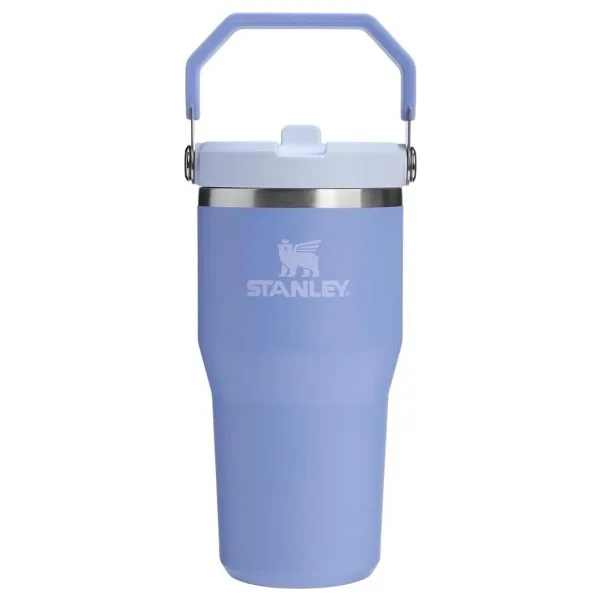 Stanley The Iceflow Flip Straw Eflatun 0.60 lt Pipetli Termos Bardak