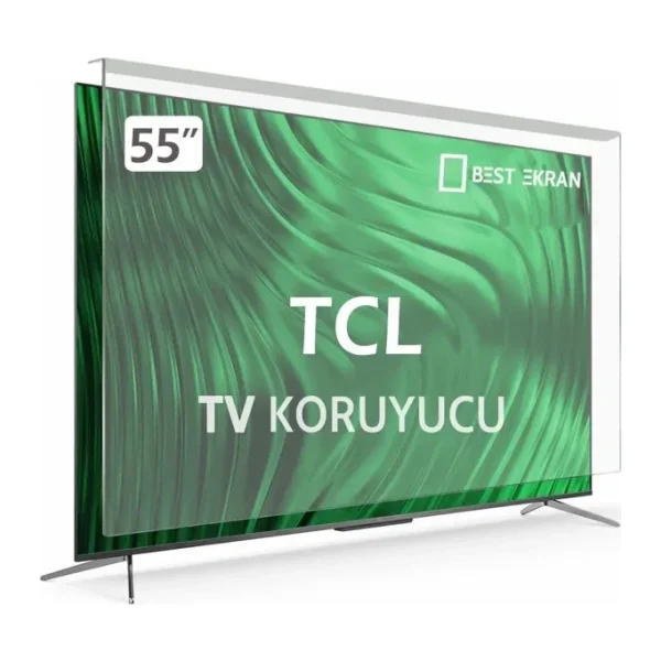 TCL 55C655 TV EKRAN KORUYUCU - Tcl 55 inç Kırılmaz Tv ekran Koruyucu