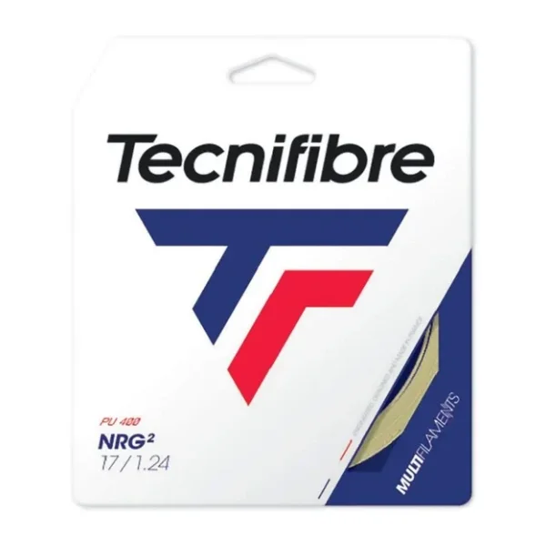 Tecnifibre NRG PU 17/1.24 Natural Tekli Kordaj 01GNR124XN