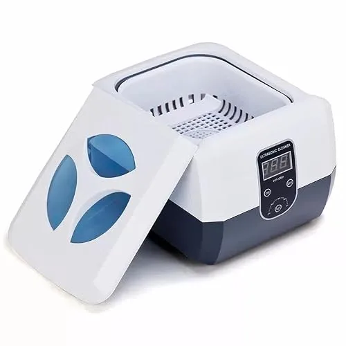 Ultrasonik Temizleyici Beyaz 1300ml Ultrasonic Cleaner 40Hz GT SONIC
