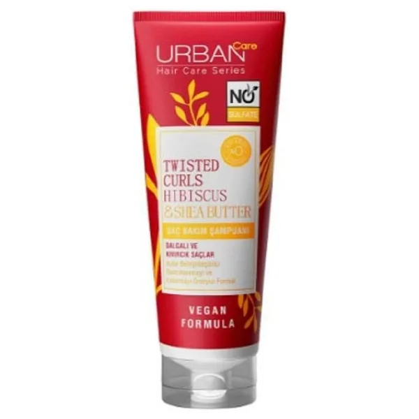 Urban Care Twisted Curls Hibiscus & Shea Butter 250 ml Sülfatsız Şampuan