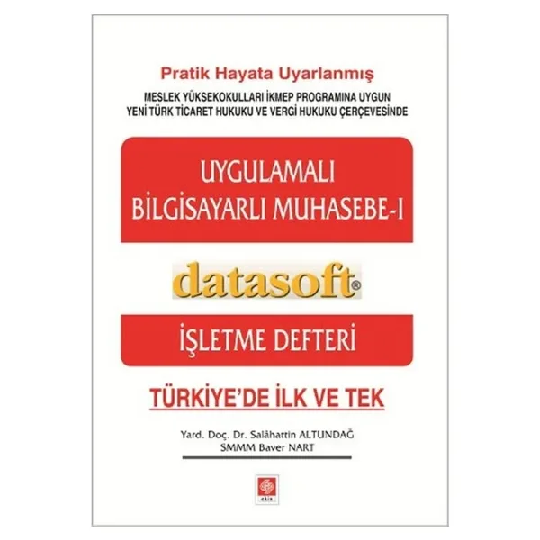 Uygulamalı Bilgisayarlı Muhasebe 1
