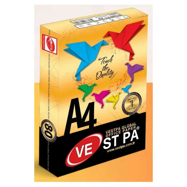 VE STPA OFFICE PAPER A4 FOTOKOPİ KAĞIT 500LÜ 210X297MM (5639)