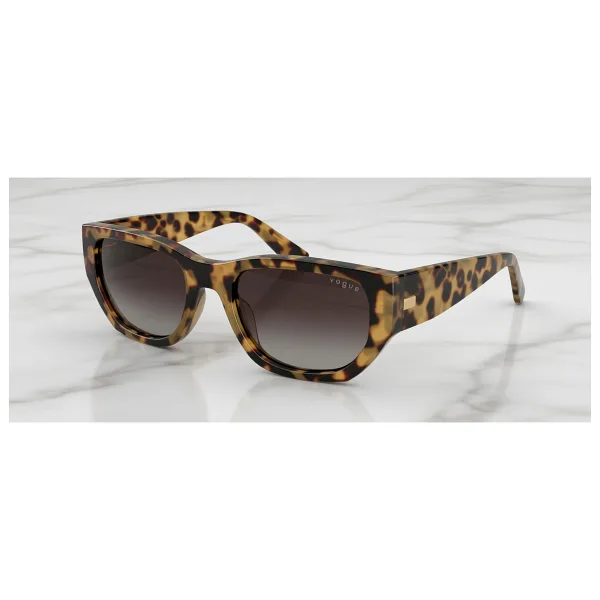 Vogue VO5586S 26058G Yellow Tortoise-Grey Kadın Güneş Gözlüğü