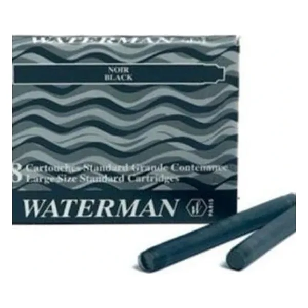 Waterman Kalem Kartuşu Siyah 8 Li S0110850