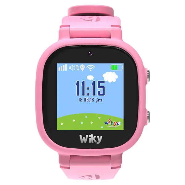 Wiky Watch 5E Pembe Akıllı Çocuk Saati